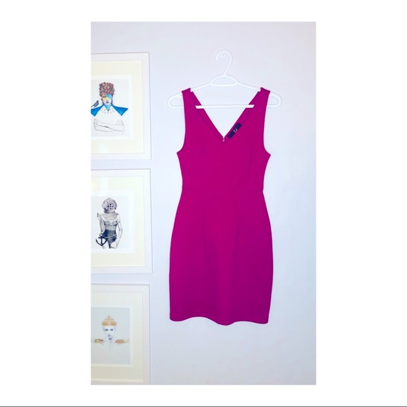 ❤️Jack by BB Dakota Dress in Magenta - S - Picture 2 of 2
